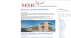 Desktop Screenshot of calworks.msjc.edu