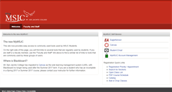 Desktop Screenshot of my.msjc.edu